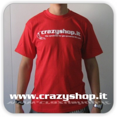 T-Shirt Crazyshop Rossa