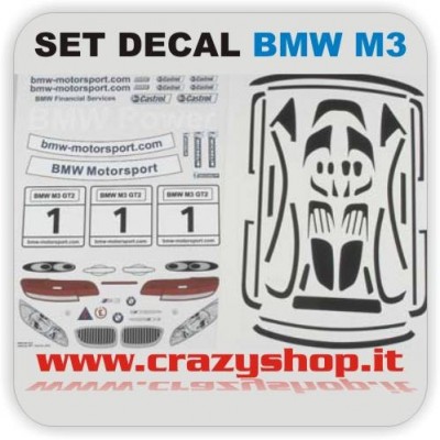 FG Kit Decals BMW M3 ALMS