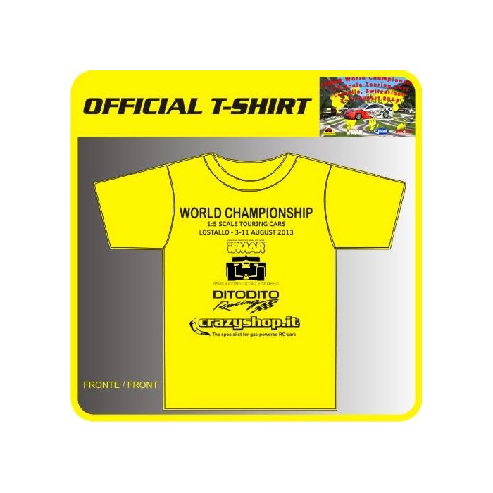 T-Shirt Ufficiale Evento "Campionato del Mondo 1:5"