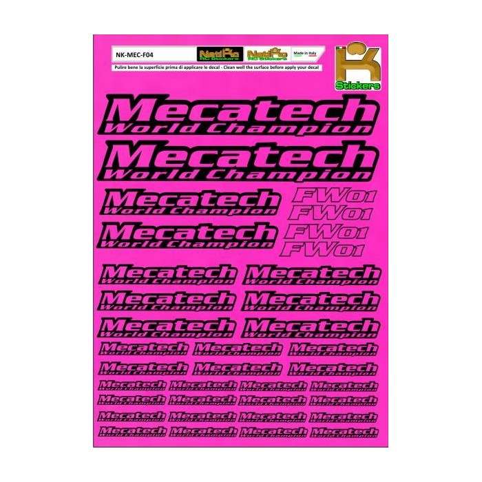 Logo Sponsor Fucsia Fluo MECATECH