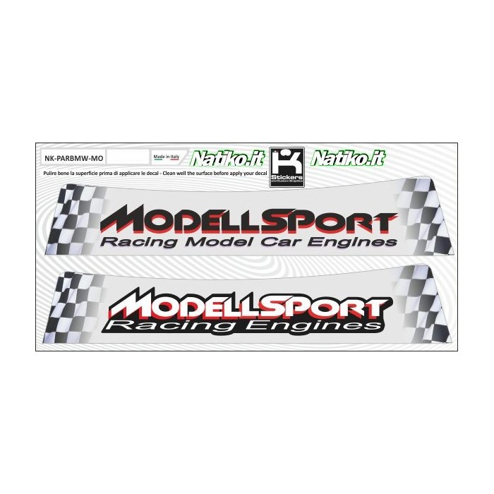 Modellsport - Set 2 Parasole Adesivo