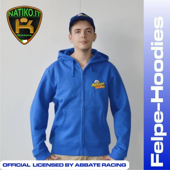 Abbate Racing Felpa con Zip Personalizzata